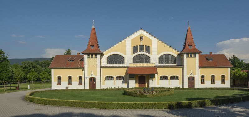 The National Stud Farm in Topolcianky. Slovakia. The centre is known as being one of the most important breeding centers in all of