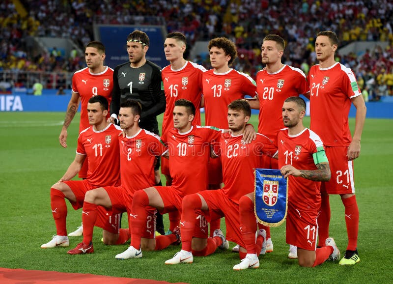 National Team of Serbia before FIFA World Cup 2018 Match Serbia Editorial Stock Photo - Image of belgrade, player: 120208503