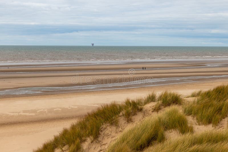 National Trust Beach, Dunes and Woods Formby, UK Stock Image Image