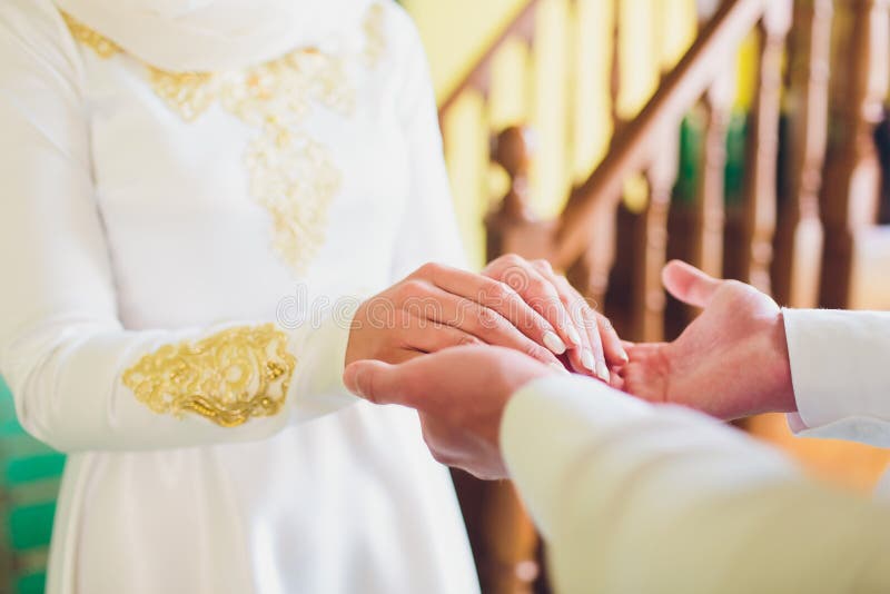 National Wedding. Bride and Groom. Wedding Muslim Couple during the Marriage Ceremony. Muslim Marriage. Stock Photo - Image of bride, islamic: 168834428 National Wedding. Bride and Groom. Wedding Muslim Couple during the Marriage Ceremony. Muslim Marriage. Stock Photo - Image of bride, islamic: 168834428