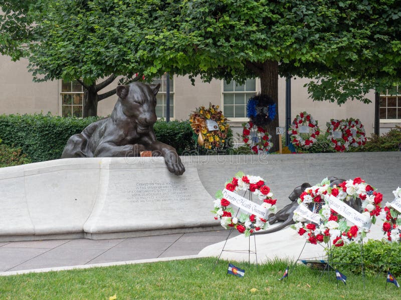 Washington D.C., USA - June 4, 2019: Image of the National Law Enforcement Officers Memorial. Washington D.C., USA - June 4, 2019: Image of the National Law Enforcement Officers Memorial.