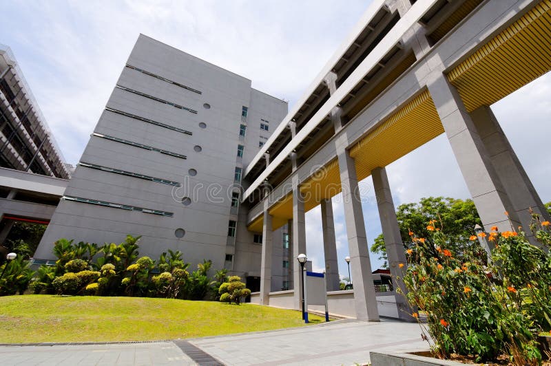 Nationale Universität von Singapur-Campus lizenzfreie stockfotografie Nationale Universität von Singapur-Campus lizenzfreie stockfotografie