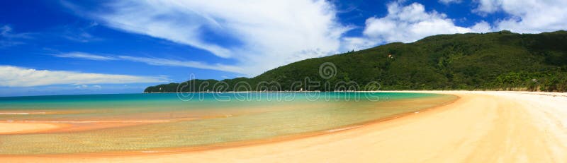 Nationalpark Abel Tasman stockfotografie