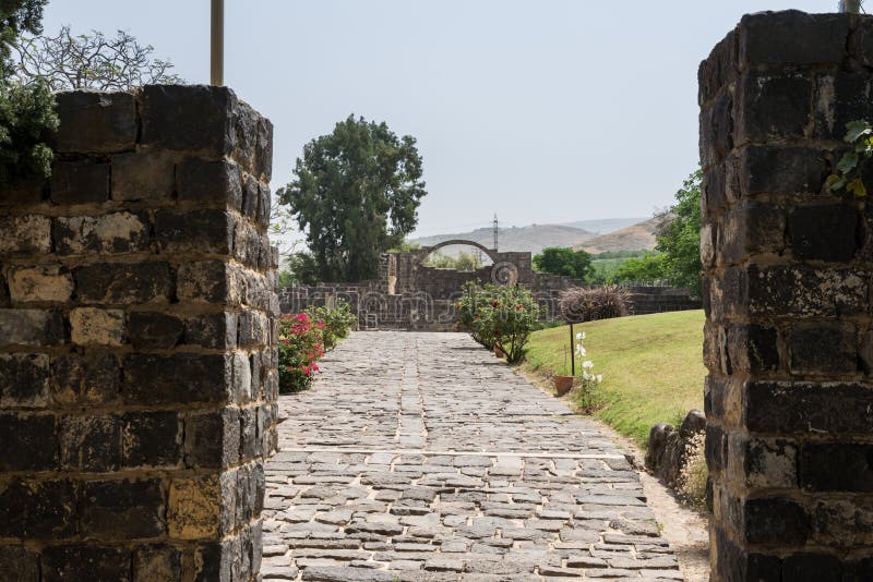 Nationalpark Kursi  Bei Golan  Heights Stockfoto Bild von 