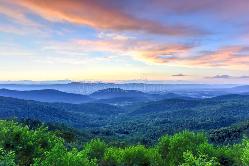 Nationalpark Shenandoah - Virginia stockfotografie Nationalpark Shenandoah - Virginia stockfotografie