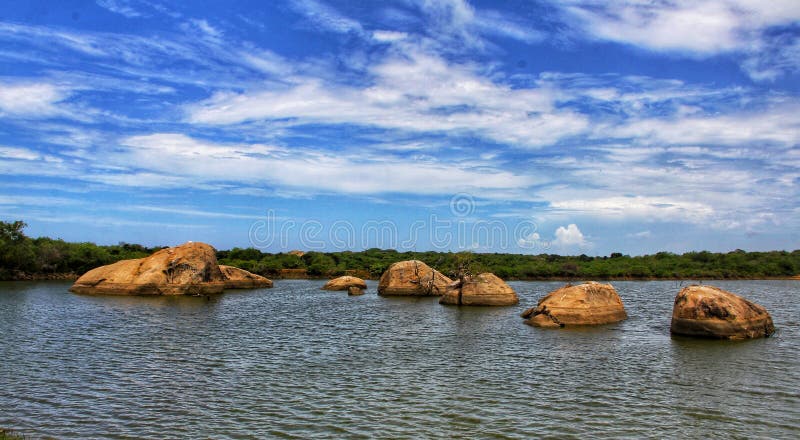 Nationalpark Yala für wild lebende Tiere in Sri Lanka lizenzfreie stockfotos Nationalpark Yala für wild lebende Tiere in Sri Lanka lizenzfreie stockfotos