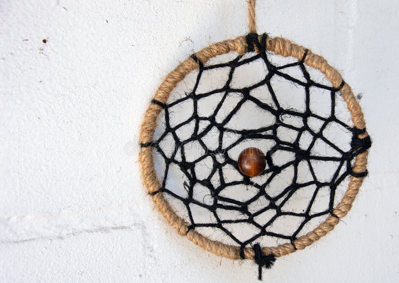 Native American dream catcher symbol royalty free stock photography