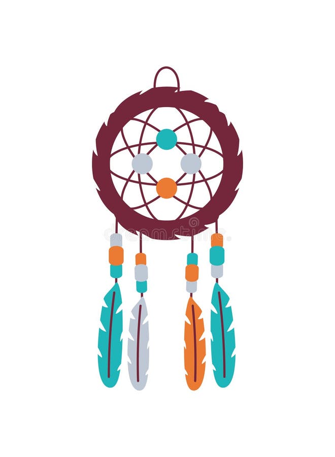 Native American Dream Catchers Stock Illustration Illustration of