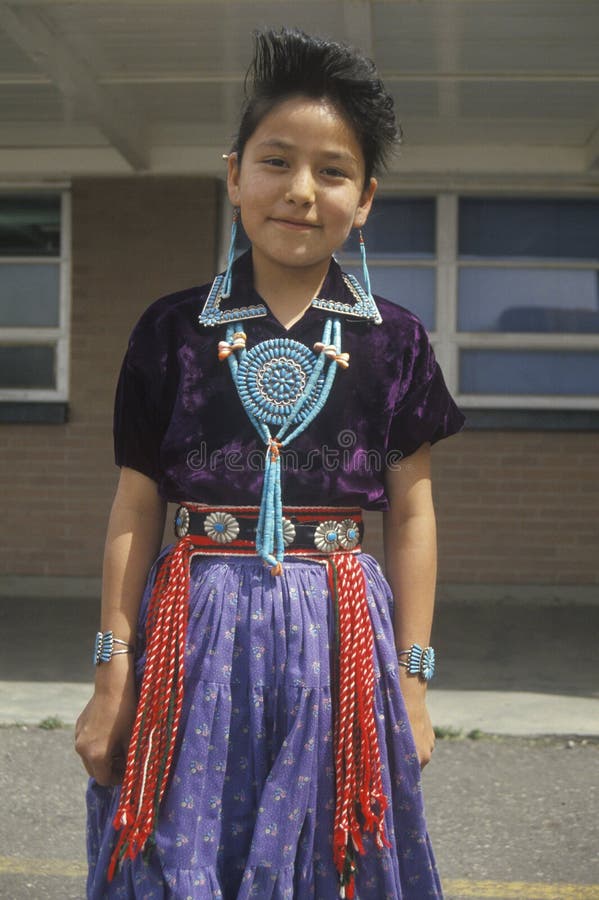 Native American Navajo girl