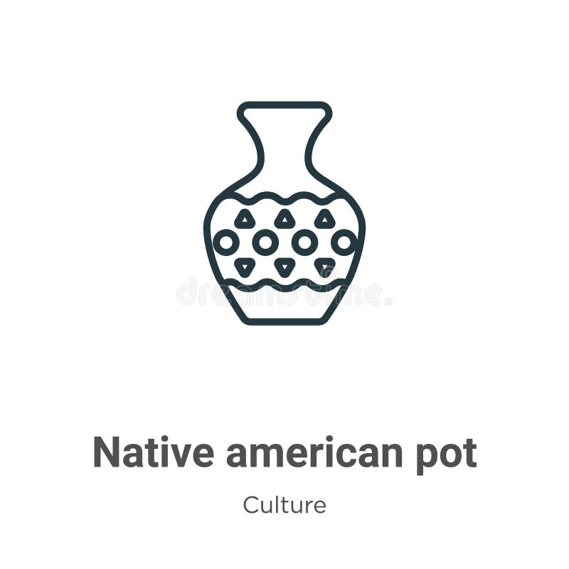 https://thumbs.dreamstime.com/b/native-american-pot-outline-vector-icon-thin-line-black-flat-simple-element-illustration-editable-culture-concept-isolated-167218725.jpg