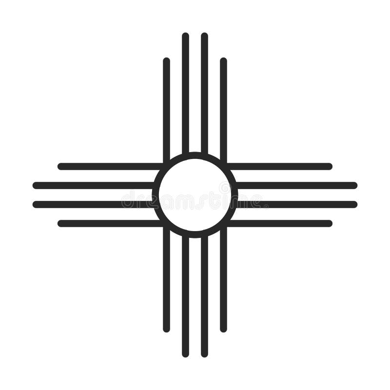 native american sun symbols tattoo