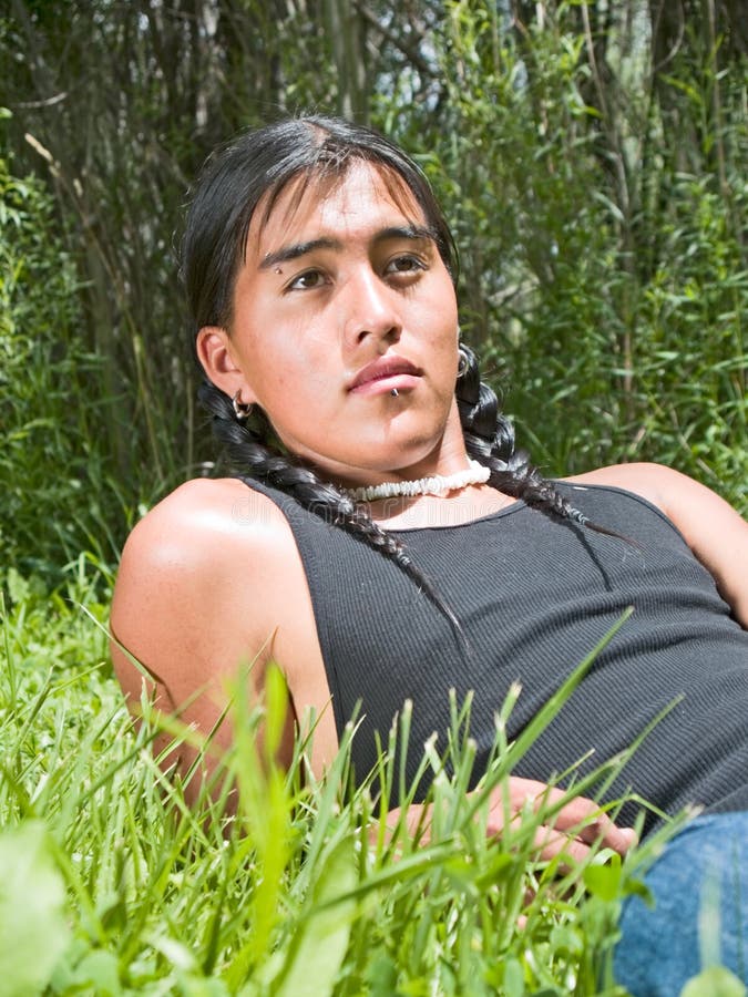 Native American Teenage Boy Stock Image Image Of Taos L