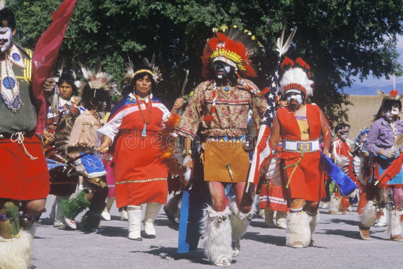 Native Americans Attending The Corn Dance Editorial Image Image 26251055