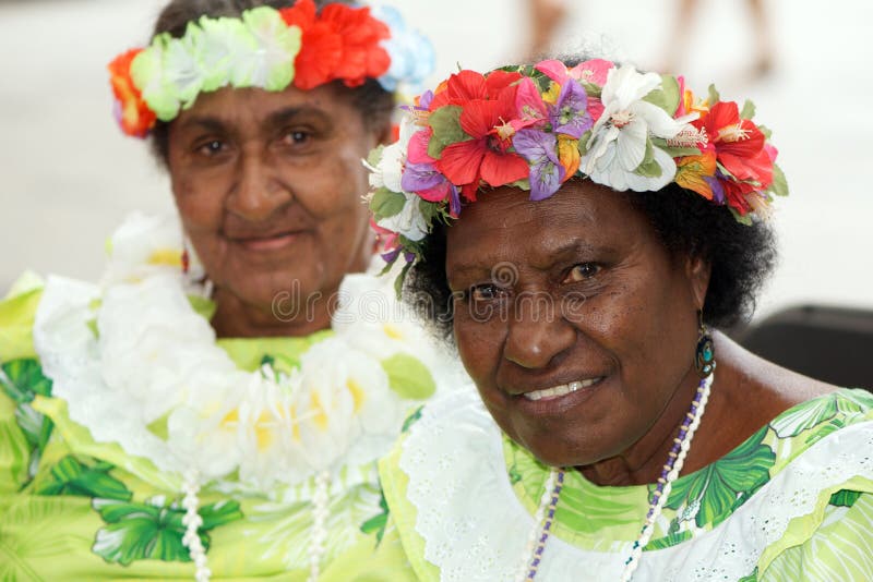 Native Australian women (Torres Strait Islands)