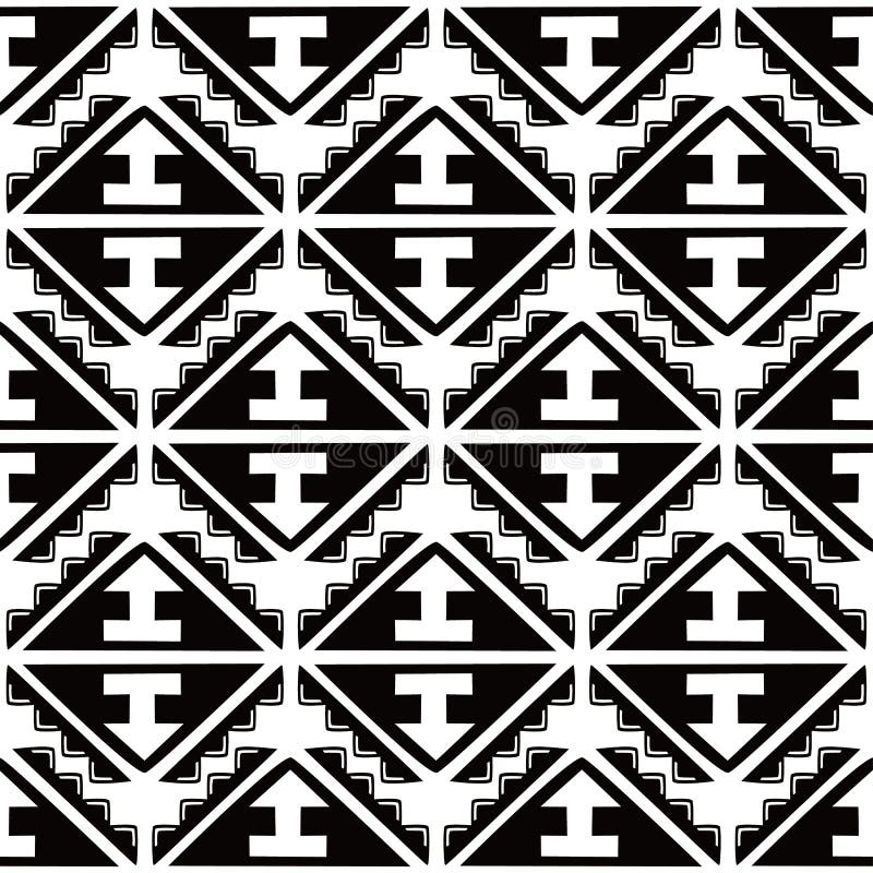 Native Ethnic Seamless Pattern Stock Vector - Illustration of color ...