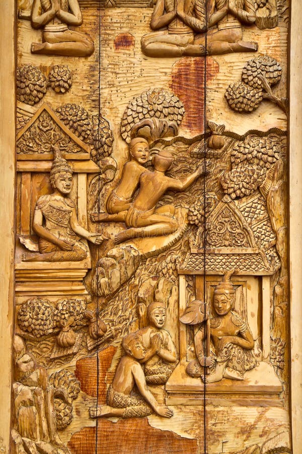 Native Thai style carving