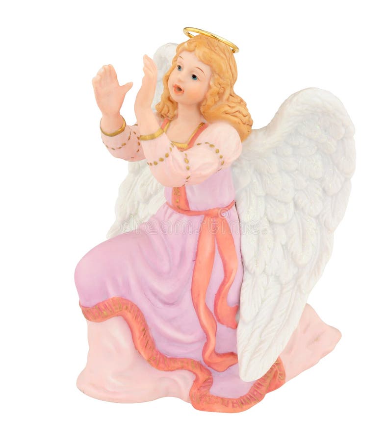 Natividad Angel Figure de la Navidad imagen de archivo Natividad Angel Figure de la Navidad imagen de archivo