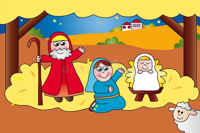 Children Nativity Stock Illustrations 1,494 Children Nativity Stock