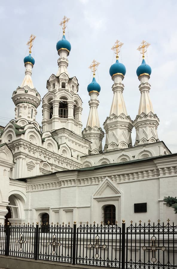 Nativity Church at Putinki,Moscow Stock Image Image of city, russian