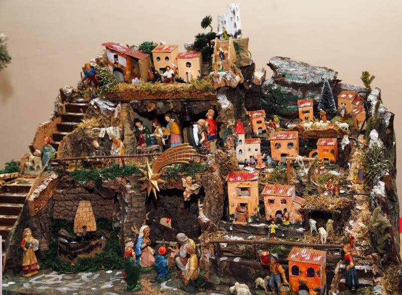 Nativity scene stock image. Image of traditions, december 48033587