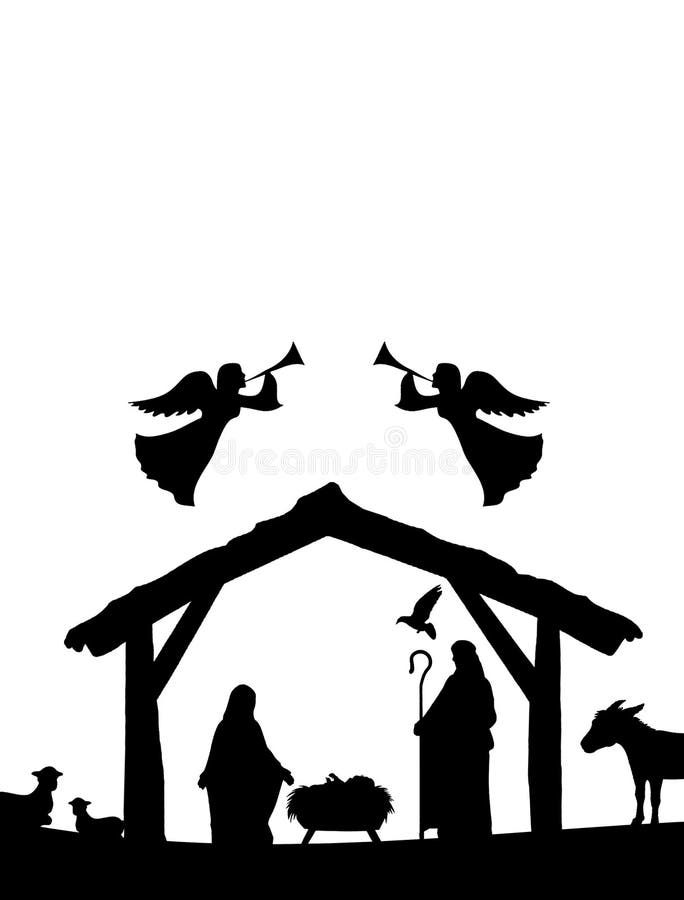 Download Nativity Silhouette Stock Illustrations 3 698 Nativity Silhouette Stock Illustrations Vectors Clipart Dreamstime
