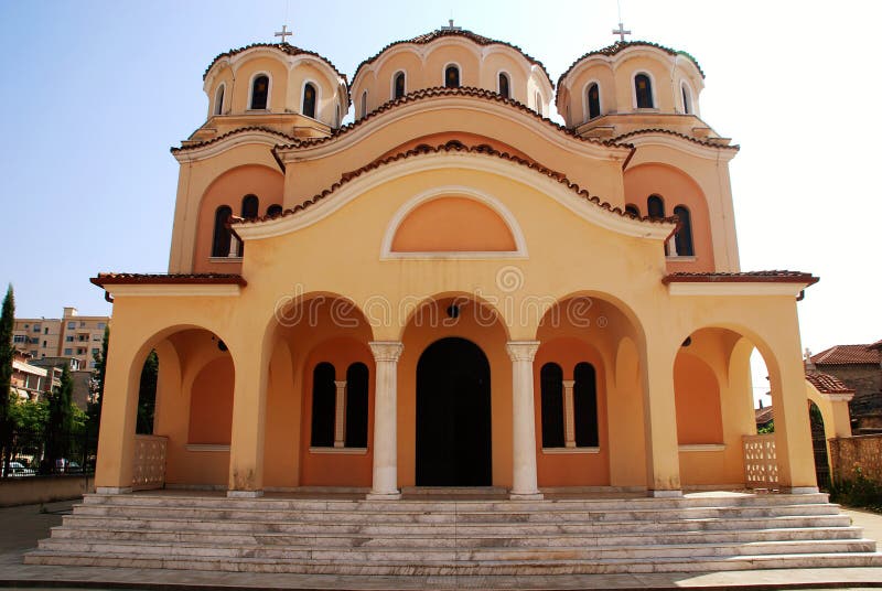 Orthodox church in Shkoder , Albania