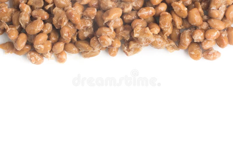 Natto. Fermented Soybeans Frame Stock Image Image of natural, healthy