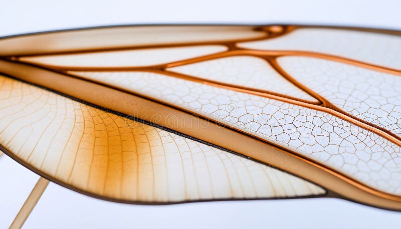 Natura detaliilor macrocomenzii Dragonfly intricate a insectelor închide Stock Photo Generative AI royalty free illustration