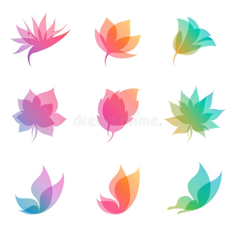Natura pastello. Elementi per il disegno. royalty illustrazione gratis Natura pastello. Elementi per il disegno. royalty illustrazione gratis