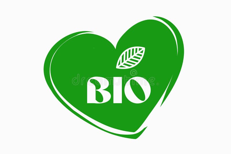 Bio logo design. stock illustration. Illustration of green 221856871