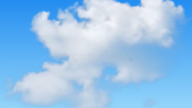 Natural Background with Cloud on Blue Sky Stock Image - Image of smoke,  nature: 191059539