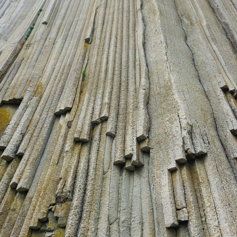 Natural background, rock fragment from volcanic lava pillars royalty free stock photos