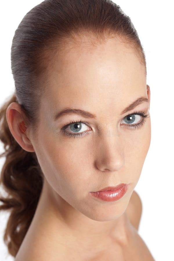 Natural beauty portrait stock image. Image of feminine - 11927595