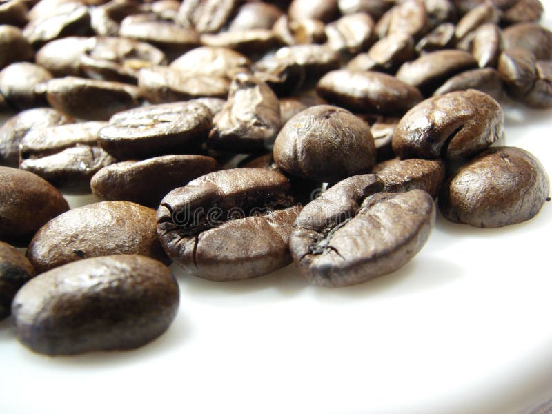 Natural brown coffee beans 2