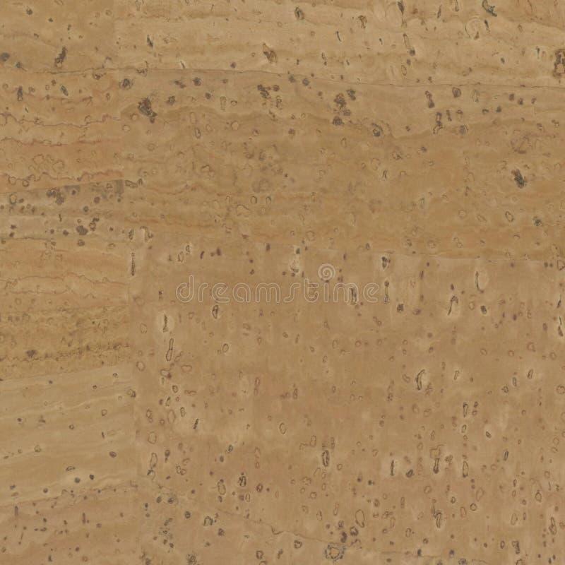Natural Cork Material Texture for Background Stock Illustration