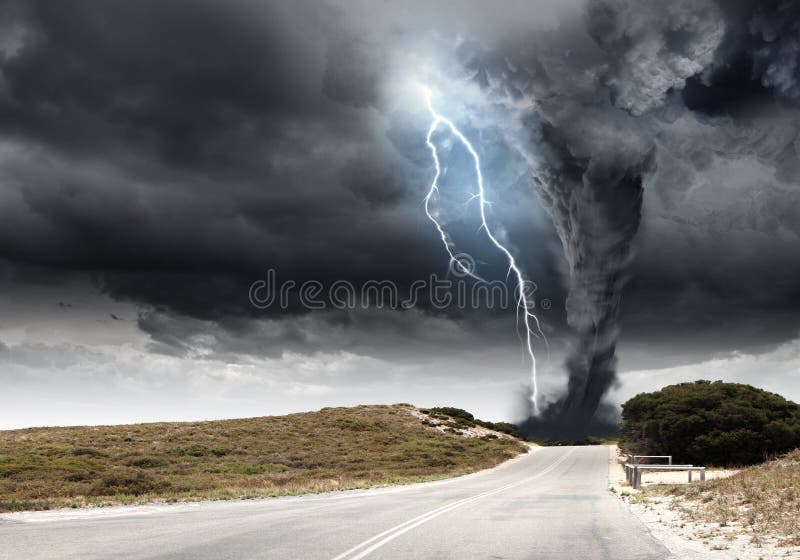 Natural disaster stock photo