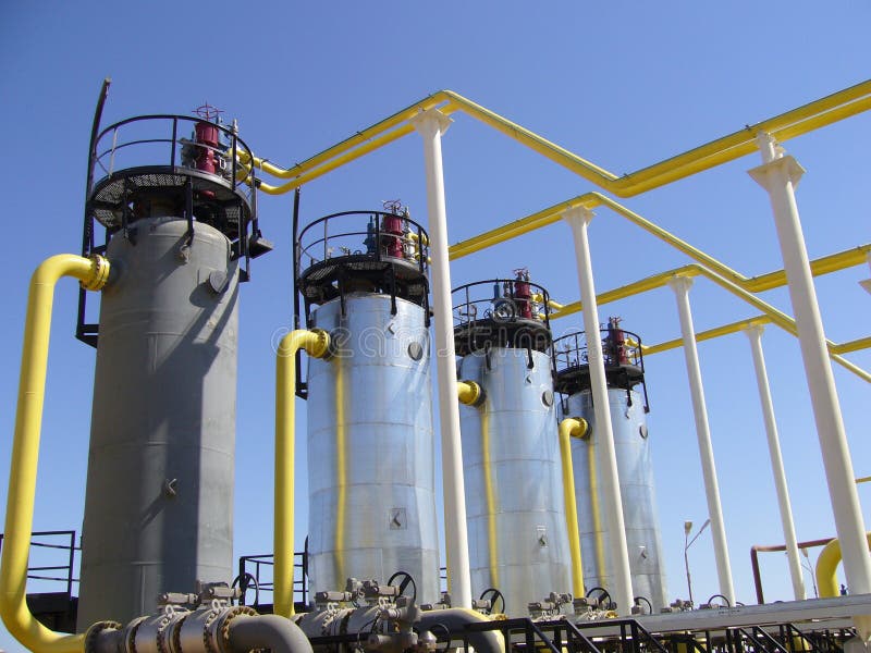 Natural Gas Industry stock image Natural Gas Industry stock image
