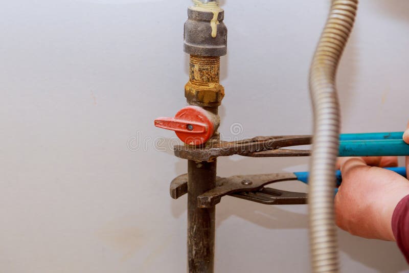 Natural gas Split Gas Line to Gas worktop near the hob