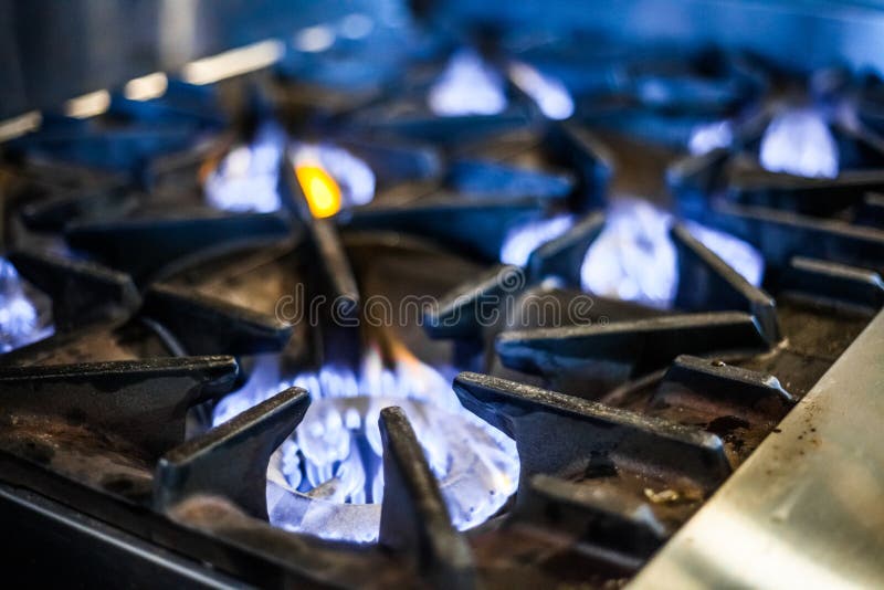 Natural Gas Stove stock photo. Image of butane, closeup 38702644