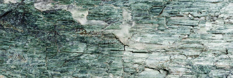 Natural Green Granite Stone As Background. Panorama Stock Image - Image
