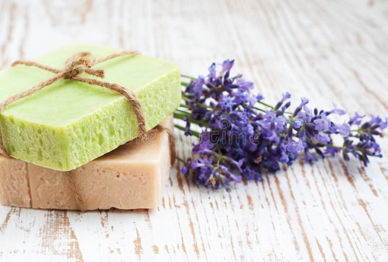 Natural Herbal Soap stock image. Image of homemade, wellbeing 35068297