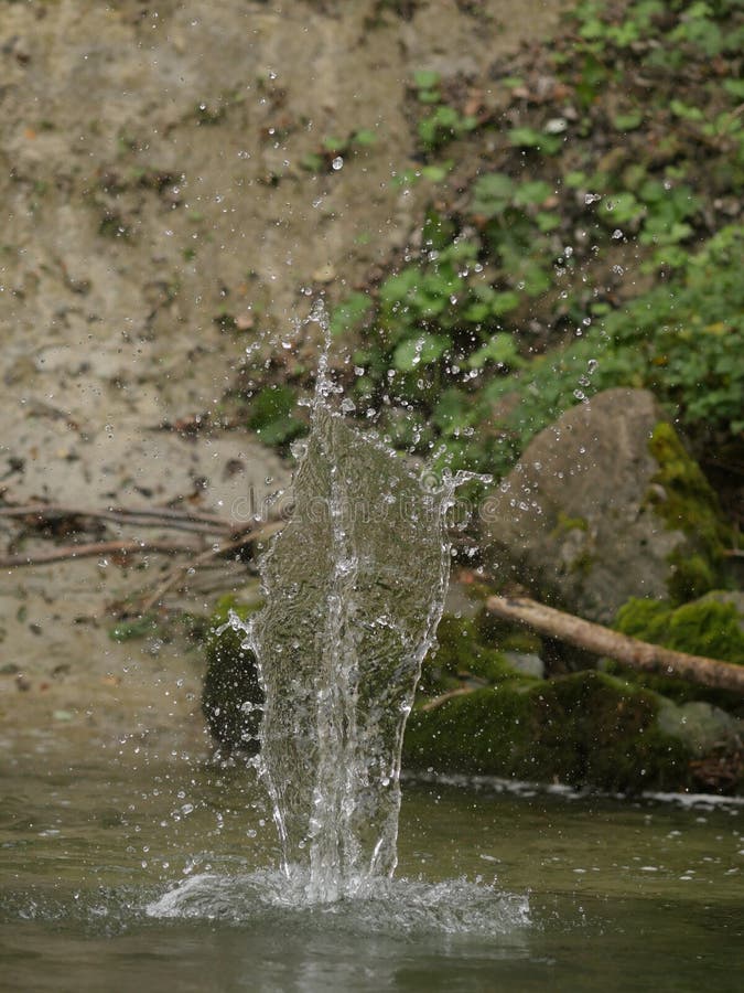 Natural high water splash stock image. Image of drops - 91901225