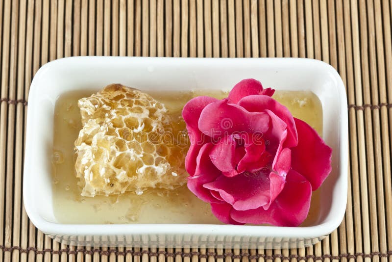 Natural honey royalty free stock photo