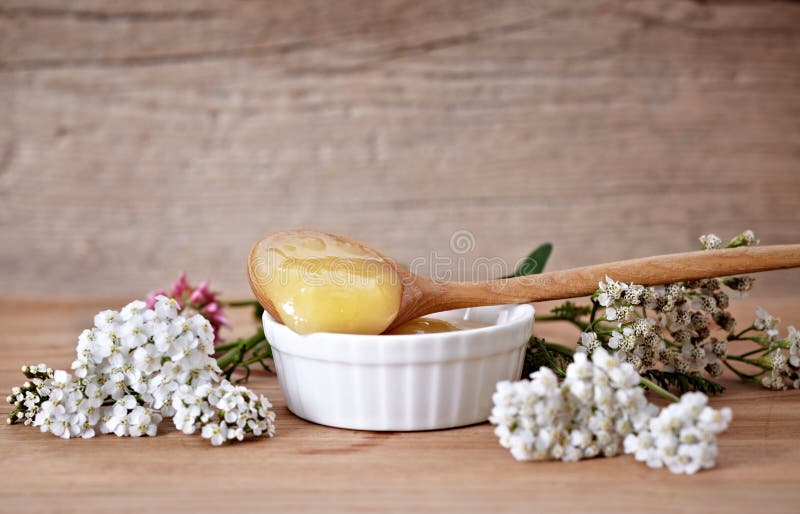 Natural honey stock images