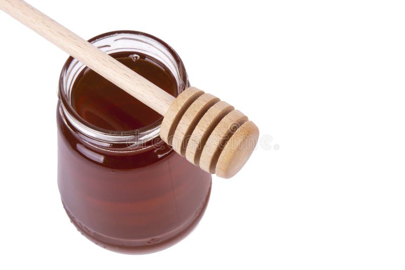 Natural honey royalty free stock photo