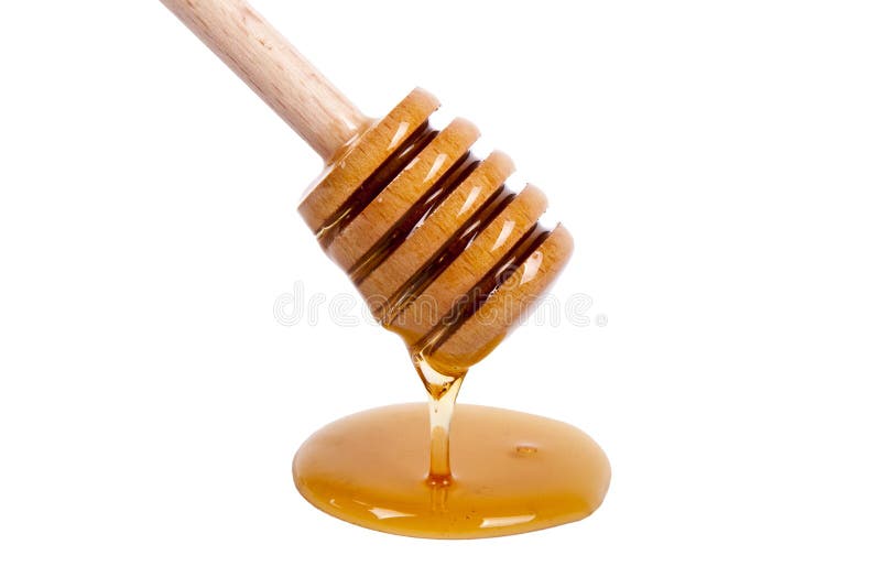 Natural honey stock photography