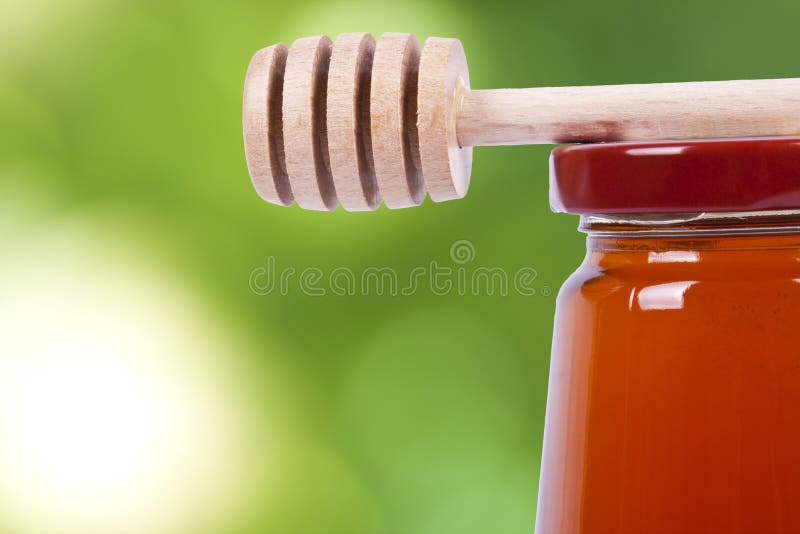 Natural honey stock photos