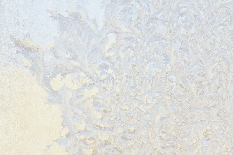 Natural ice crystals pattern background