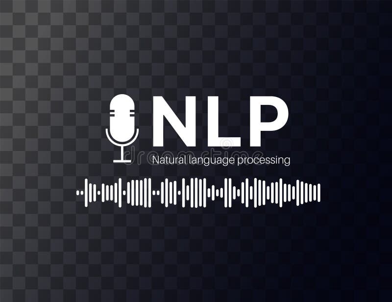 Natural language processing vector illustration