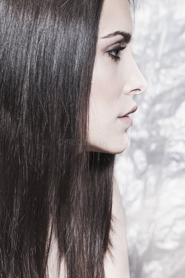 Natural look woman beauty portrait royalty free stock images Natural look woman beauty portrait royalty free stock images
